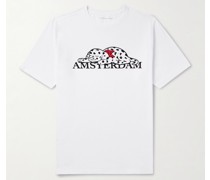 Pup Amsterdam T-Shirt aus Baumwoll-Jersey mit Print