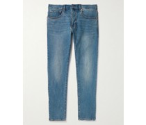 Gerade geschnittene Jeans aus Stretch-Denim