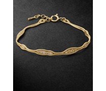 Fluid Armband aus 18 Karat Gold mit Diamanten