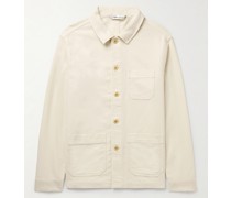 Coastline Hemdjacke aus Twill aus einer Baumwollmischung