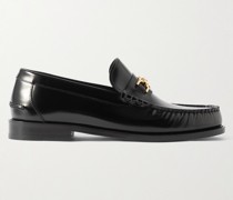 Loafers aus Lackleder mit „Horsebit“-Detail