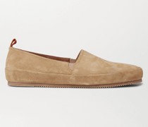 Loafers aus Veloursleder