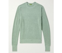 Ribbed Merino Wool-Blend Sweater