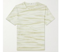 T-Shirt aus Baumwoll-Jersey mit Batikmuster