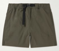 Edwin gerade geschnittene Shorts aus Canvas mit Gürtel
