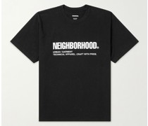 T-Shirt aus Baumwoll-Jersey mit Logoprint