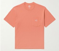 T-Shirt aus Jersey aus einer Baumwollmischung mit Logoapplikation