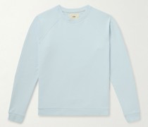 Rivet Sweatshirt aus Baumwoll-Jersey in Stückfärbung