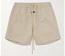 Eternal weit geschnittene Shorts aus einer Woll-Kaschmirmischung mit Kordelzugbund