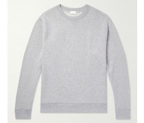 Meliertes Sweatshirt aus Pima-Baumwoll-Jersey