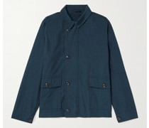 Jacke aus einer Baumwollmischung