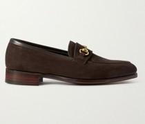 Colony Horsebit Suede Loafers