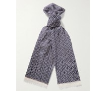 Schal aus bedrucktem Baumwoll-Voile