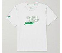 + Prince Logo-Print Cotton-Jersey Tennis T-Shirt