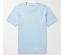Nicolas Cotton and Linen-Blend Jersey T-Shirt
