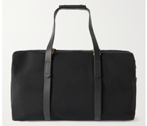 M/S Supply 47 Reisetasche aus Canvas mit Lederbesätzen
