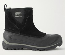 Buxton™ Chelsea Boots aus Veloursleder und Gummi mit Futter aus Fleece