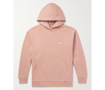Classic Logo-Embroidered Cotton-Jersey Hoodie