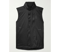 Weather Slim-Fit Recycled Ripstop and Mesh Gilet