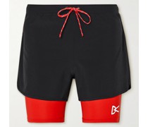 Aaron 2-in-1 Stretch-Shell Running Shorts