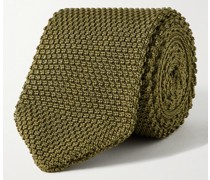 Krawatte aus Seidenstrick, 7 cm