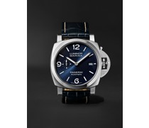 Luminor Marina Automatic 44mm Stainless Steel and Alligator Watch, Ref. No. PAM01313