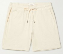 Organic Cotton-Terry Drawstring Shorts