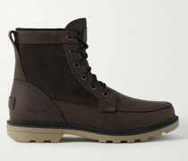 Carson™ Storm Fleece-Lined Leather, Canvas and Suede Boots