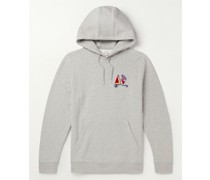 Vagn Logo-Embroidered Organic Cotton-Jersey Hoodie