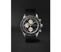 Supermarine Sport Automatic Chronograph 43 mm Uhr aus Edelstahl mit Kautschukarmband, Ref.-Nr. S200