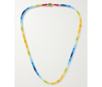 Surf's Up Kette mit Emaille und goldfarbenen Details