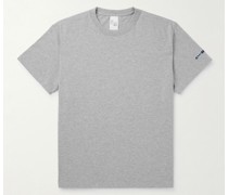 T-Shirt aus Jersey aus einer Baumwollmischung mit Logoapplikation