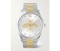 G-Timeless 38mm Stainless Steel and PVD-Plated Watch