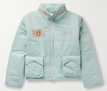 Champion Crest Steppjacke aus einer Baumwollmischung mit Stickerei