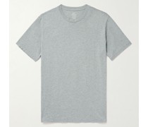 T-Shirt aus Biobaumwoll-Jersey in Stückfärbung