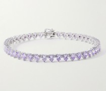 Sterling Silver Cubic Zirconia Bracelet