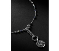 Legends Naga Silver Multi-Stone Pendant Necklace