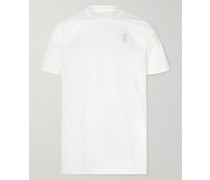 Core T-Shirt aus recyceltem Stretch-Jersey mit Logoprint