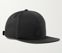 Studded Logo-Appliquéd Cotton-Twill Baseball Cap