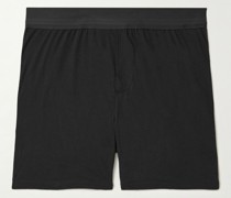 Luxe Lotus Boxershorts aus Baumwoll-Jersey