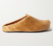 Fussbett Slippers aus Kalbshaar