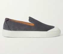 Larry Regenerated Suede by evolo® Slip-On Sneakers