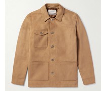 Jacke aus Veloursleder