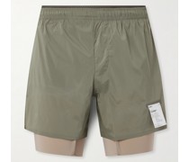 Gerade geschnittene mehrlagige Shorts aus TechSilk™-Shell und Justice™-Material