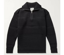 Virgin Wool Half-Zip Sweater