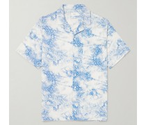 Hemd mit Reverskragen und Paisley-Print