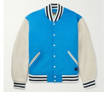 Ovan Collegejacke aus Filz aus einer Wollmischung