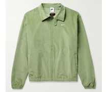 Harrington Jacke aus Cord aus einer Baumwollmischung