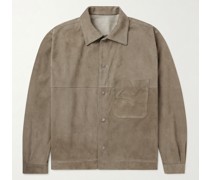 Blouson aus Veloursleder