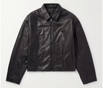 Verkürzter Blouson aus Leder